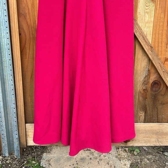 BCBGMAXAZRIA Alesia Nude Tulle Insert Gown Maxi Length Prom or Formal Sz 4 - Picture 10 of 11